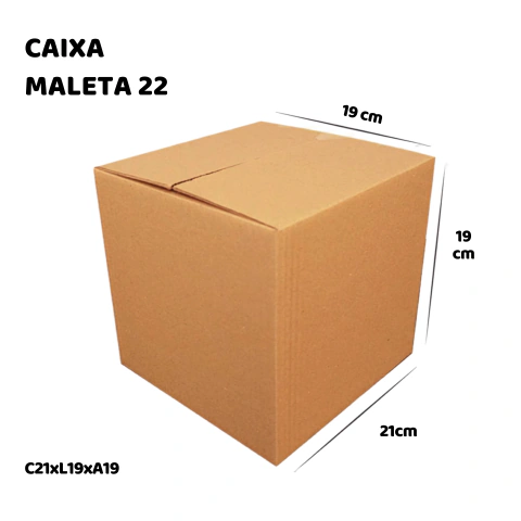 Caixa de Papelão 20 - 20x20x20 - Embala Easy